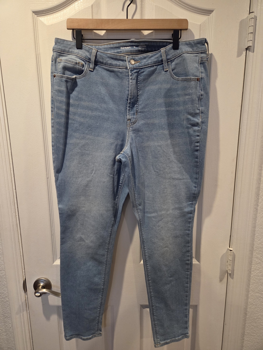 Old Navy Light Blue Women's Jeggings - Stretch Slim Leg